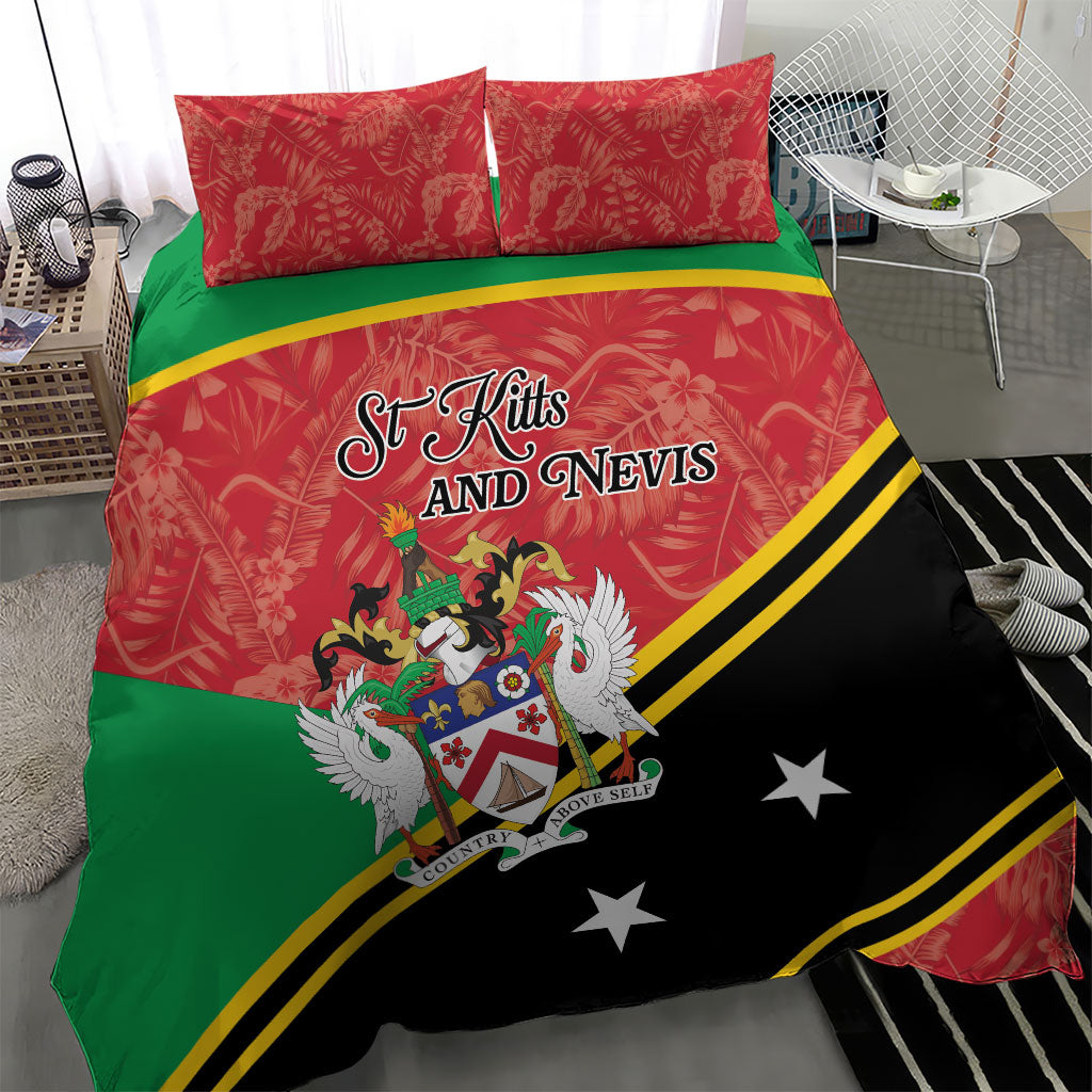 Saint Kitts and Nevis Bedding Set Happy Independence Day