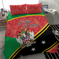 Saint Kitts and Nevis Bedding Set Happy Independence Day