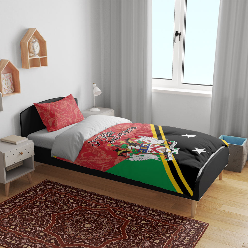 Saint Kitts and Nevis Bedding Set Happy Independence Day