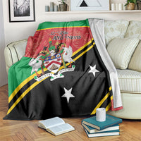 Saint Kitts and Nevis Blanket Happy Independence Day