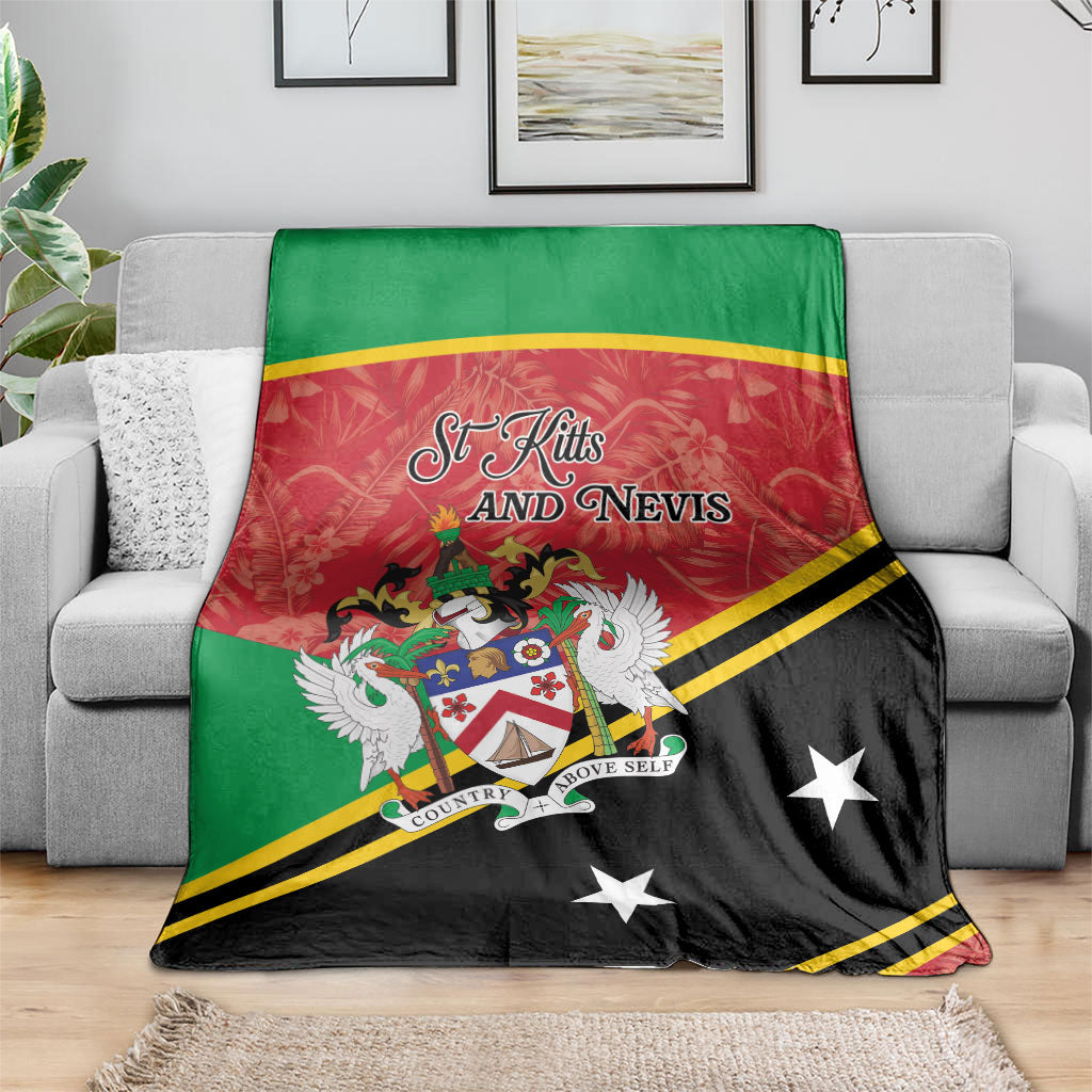 Saint Kitts and Nevis Blanket Happy Independence Day