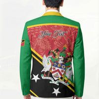 Personalized Saint Kitts and Nevis Blazer Happy Independence Day