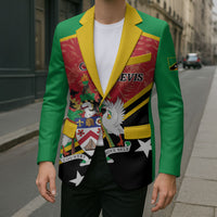Personalized Saint Kitts and Nevis Blazer Happy Independence Day