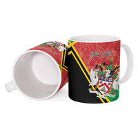 Personalized Saint Kitts and Nevis Ceramic Mug Happy Independence Day