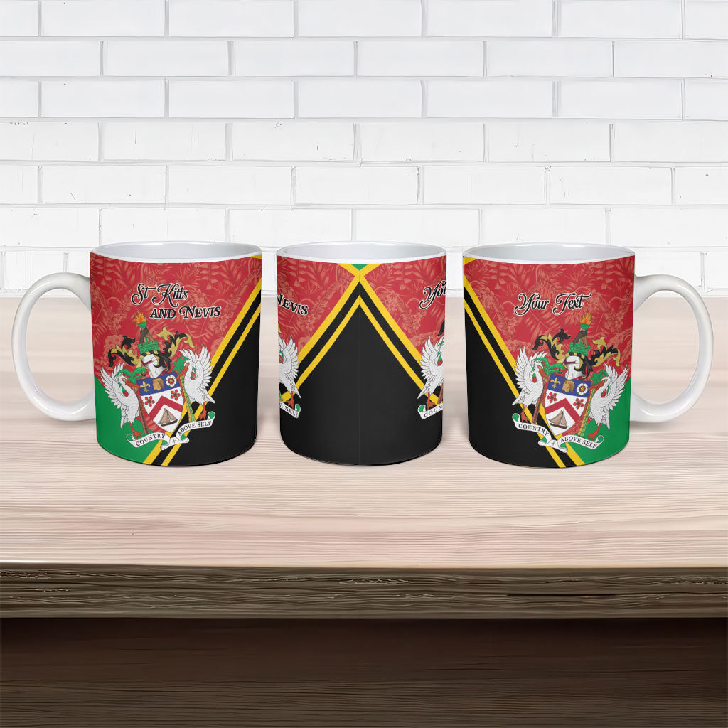 Personalized Saint Kitts and Nevis Ceramic Mug Happy Independence Day
