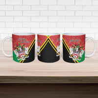 Personalized Saint Kitts and Nevis Ceramic Mug Happy Independence Day