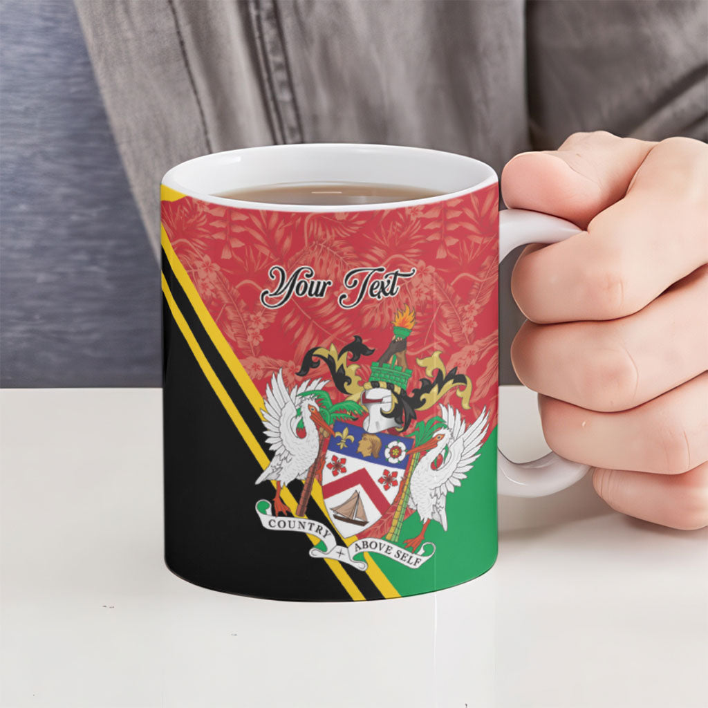 Personalized Saint Kitts and Nevis Ceramic Mug Happy Independence Day