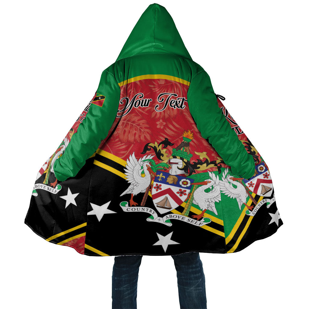 Personalized Saint Kitts and Nevis Cloak Happy Independence Day