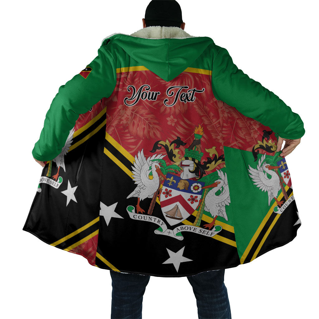 Personalized Saint Kitts and Nevis Cloak Happy Independence Day