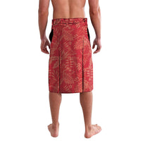 Personalized Saint Kitts and Nevis Lavalava Happy Independence Day