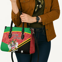 Saint Kitts and Nevis Leather Bag Happy Independence Day