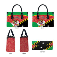 Saint Kitts and Nevis Leather Bag Happy Independence Day