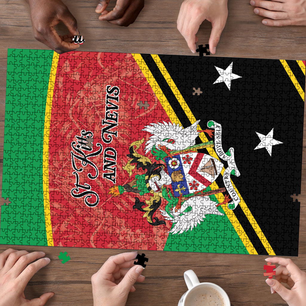 Saint Kitts and Nevis Puzzle Happy Independence Day