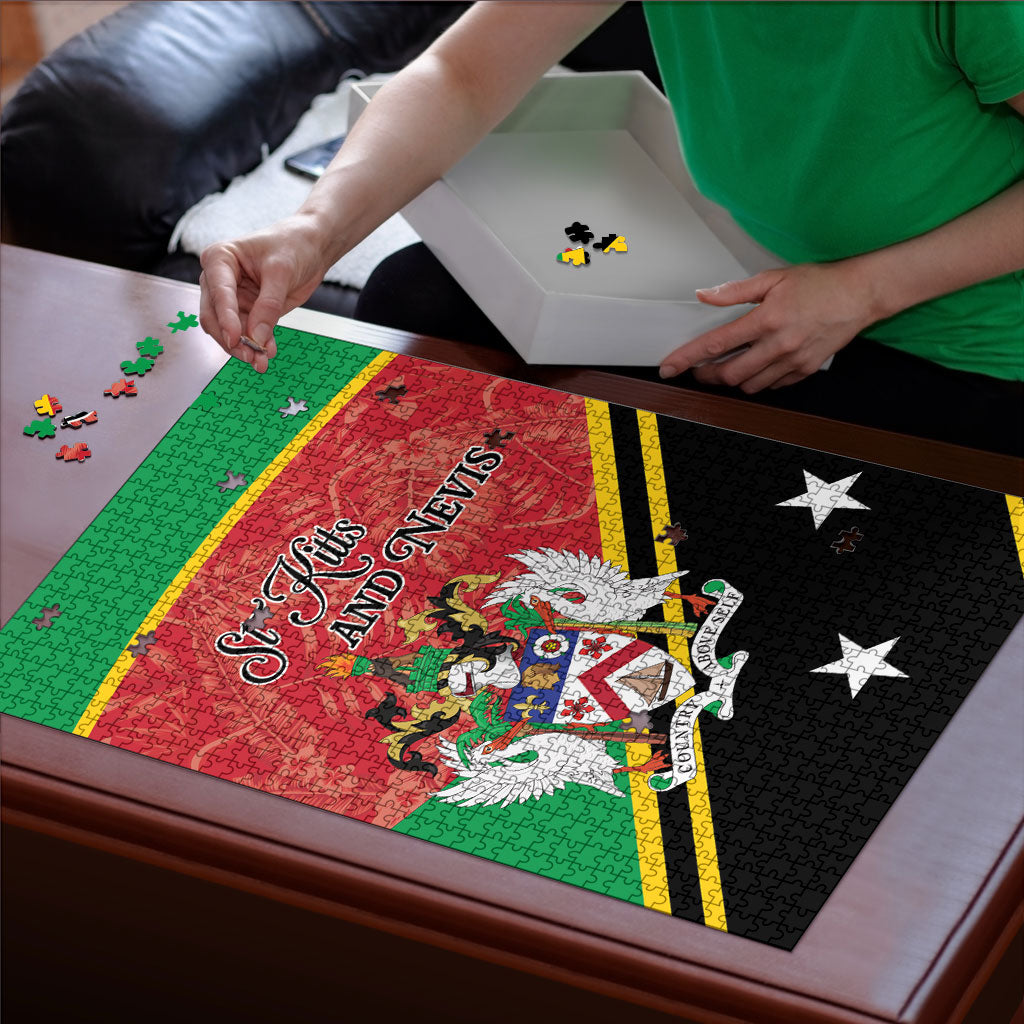 Saint Kitts and Nevis Puzzle Happy Independence Day
