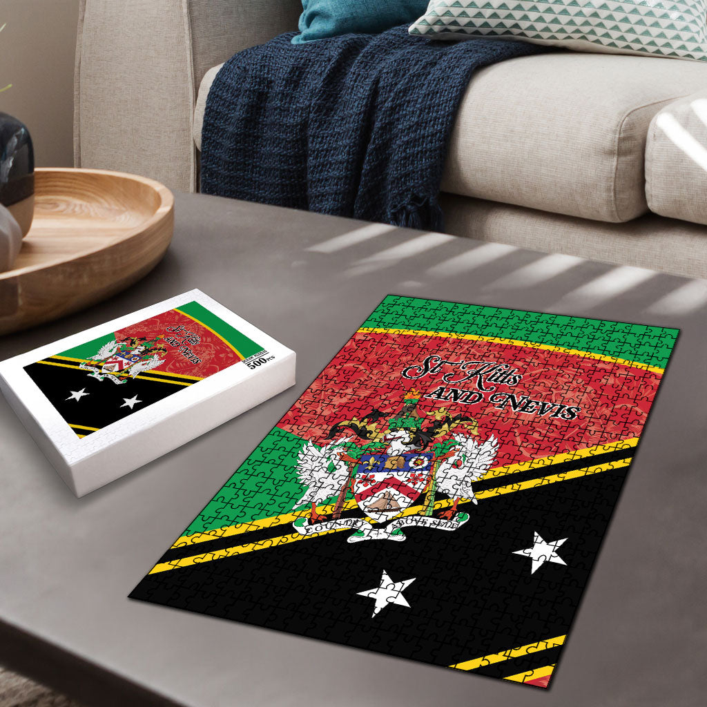 Saint Kitts and Nevis Puzzle Happy Independence Day