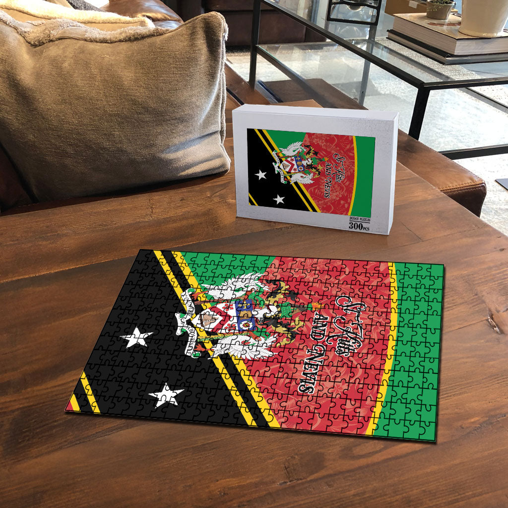 Saint Kitts and Nevis Puzzle Happy Independence Day