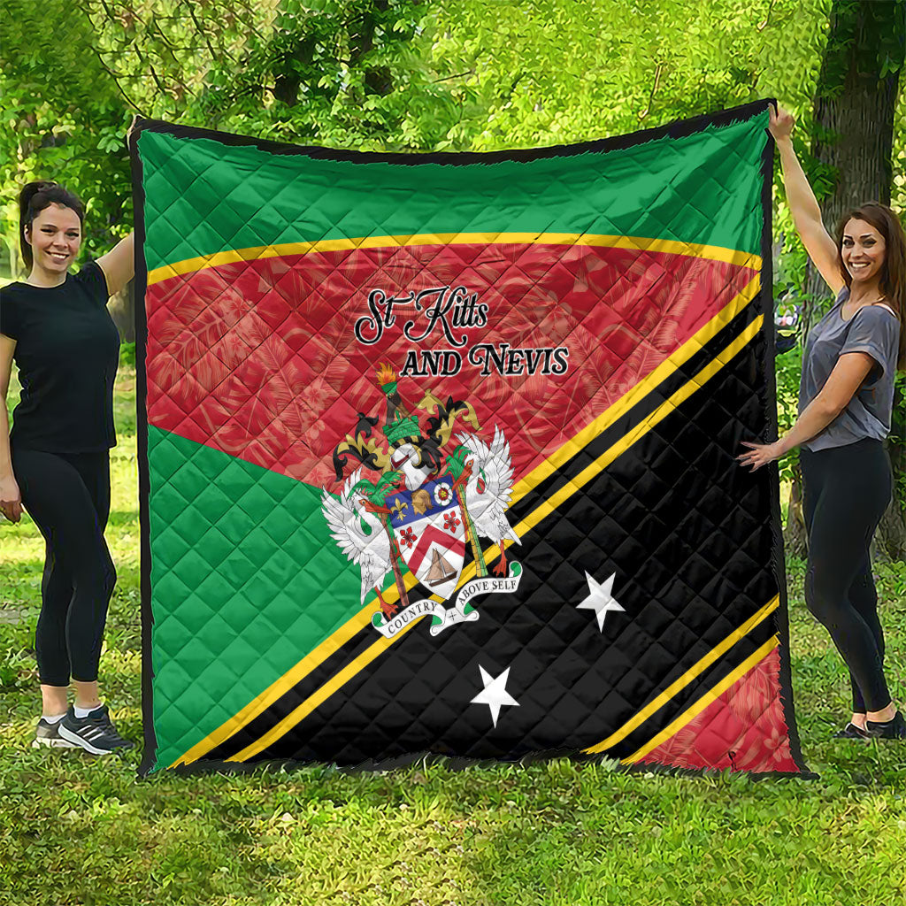 Saint Kitts and Nevis Quilt Happy Independence Day