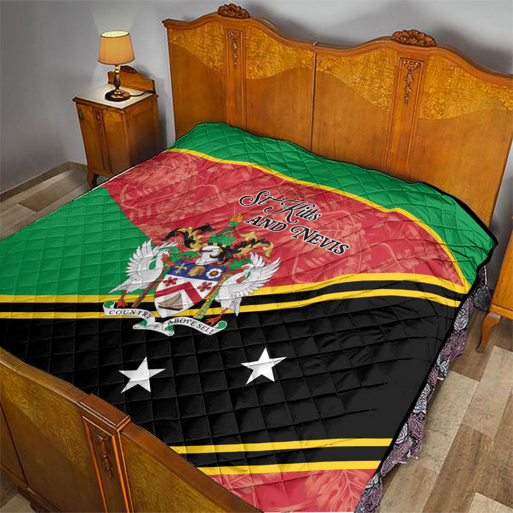 Saint Kitts and Nevis Quilt Happy Independence Day