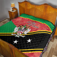 Saint Kitts and Nevis Quilt Happy Independence Day