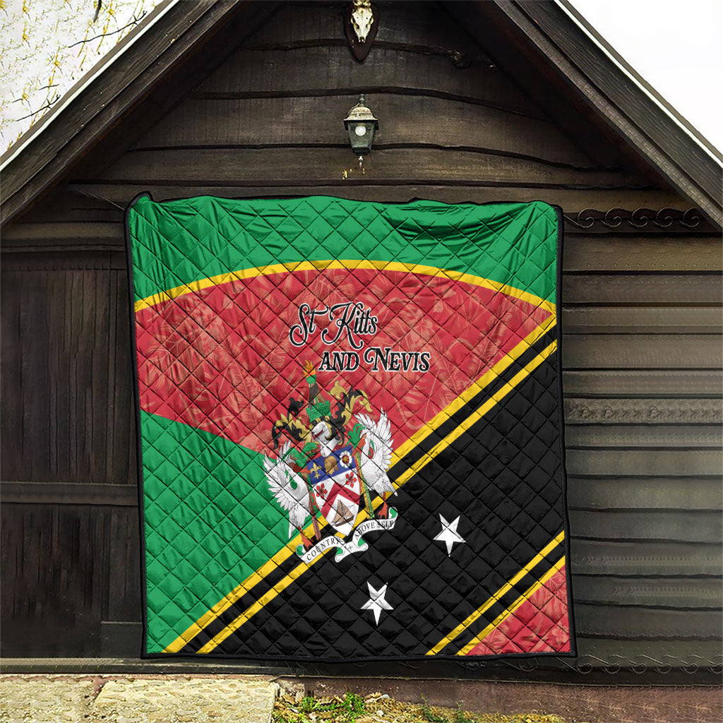 Saint Kitts and Nevis Quilt Happy Independence Day