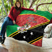 Saint Kitts and Nevis Quilt Happy Independence Day