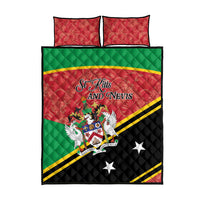 Saint Kitts and Nevis Quilt Bed Set Happy Independence Day