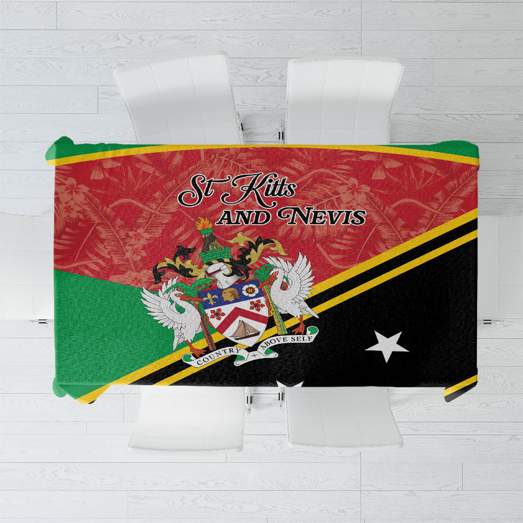 Saint Kitts and Nevis Tablecloth Happy Independence Day
