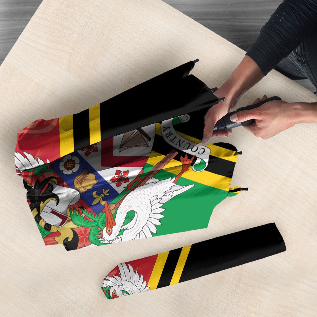 Saint Kitts and Nevis Umbrella Happy Independence Day