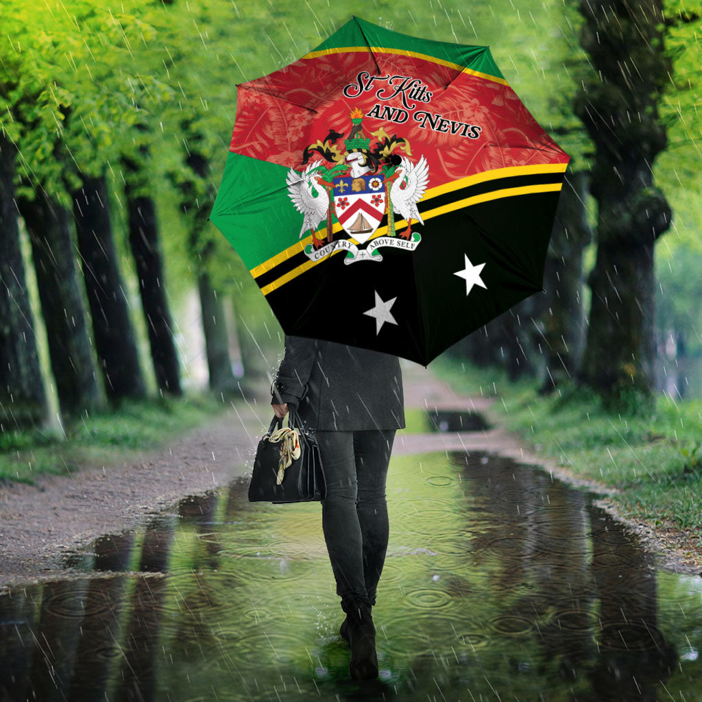 Saint Kitts and Nevis Umbrella Happy Independence Day