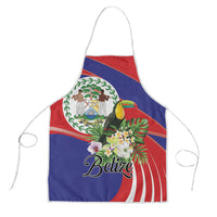 Belize Toucan Tropical Apron Happy Independence Day