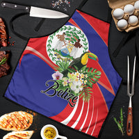 Belize Toucan Tropical Apron Happy Independence Day