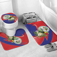 Belize Toucan Tropical Bathroom Set Happy Independence Day