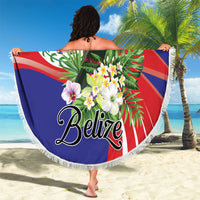 Belize Toucan Tropical Beach Blanket Happy Independence Day
