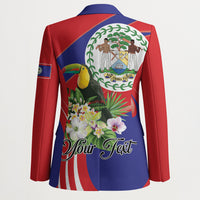 Personalized Belize Toucan Tropical Blazer Happy Independence Day