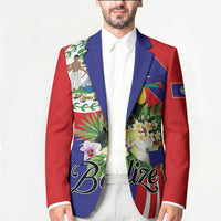 Personalized Belize Toucan Tropical Blazer Happy Independence Day