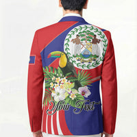 Personalized Belize Toucan Tropical Blazer Happy Independence Day