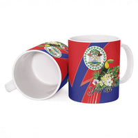 Personalized Belize Toucan Tropical Ceramic Mug Happy Independence Day