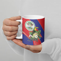 Personalized Belize Toucan Tropical Ceramic Mug Happy Independence Day