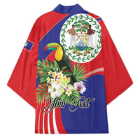 Personalized Belize Toucan Tropical Kimono Happy Independence Day