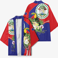 Personalized Belize Toucan Tropical Kimono Happy Independence Day