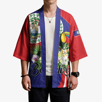 Personalized Belize Toucan Tropical Kimono Happy Independence Day