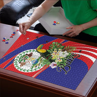 Belize Toucan Tropical Puzzle Happy Independence Day