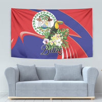 Belize Toucan Tropical Tapestry Happy Independence Day