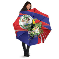 Belize Toucan Tropical Umbrella Happy Independence Day