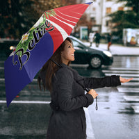 Belize Toucan Tropical Umbrella Happy Independence Day