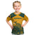 Australia Rugby Kid T Shirt Wallabies Aboriginal Pattern - Wonder Print Shop