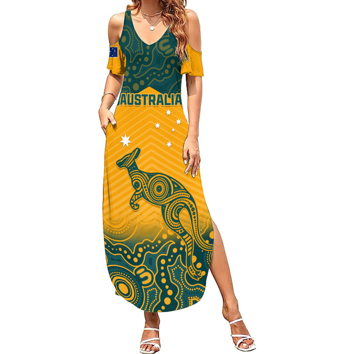 australia-rugby-summer-maxi-dress-wallabies-aboriginal-pattern