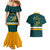 Australia Rugby Couples Matching Mermaid Dress and Hawaiian Shirt Wallabies Go 2023 World Cup - Wonder Print Shop