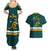 Australia Rugby Couples Matching Summer Maxi Dress and Hawaiian Shirt Wallabies Go 2023 World Cup - Wonder Print Shop