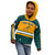 Custom Australia Rugby Kid Hoodie Wallabies Go 2023 World Cup - Wonder Print Shop